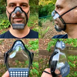 Transparent Reusable Face Mask