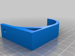 Trash bag hook with screws - bigger