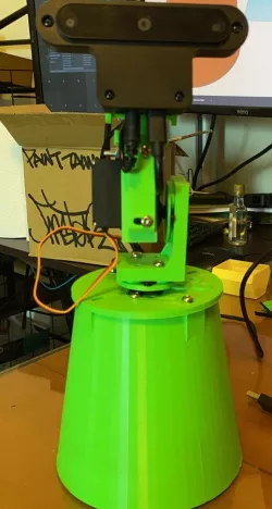 Two axis tracking cam for OpenCV OAK-D and OAK-1 camera
