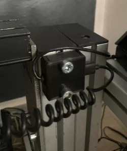 USB CABLE HOLDER ALLUMINIUM PROFILE 