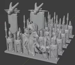 Warmaster High Elf Spearmen Unit