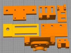 X-Change mounting set for ExoSlide