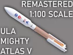 1:100 Scale ULA Atlas V (Remastered)