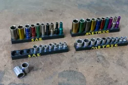 1/4" Socket Holder Trays