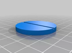 2 ball putter alignment disc