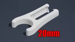 20mm PVC PPC (Pixel Pipe Clip) 12mm Bullet Pixel