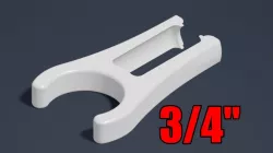 3/4" EMT PPC (Pixel Pipe Clip) 12mm Bullet Pixel