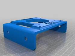 4040 aluminium profil VESA 75 100 mount