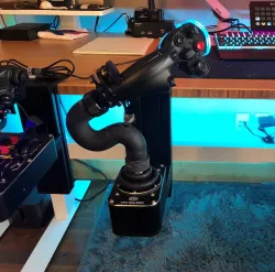 60 Degree Angled Adapter Tube for Virpil/Warthog Joysticks