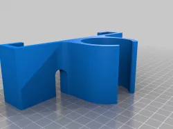 6040 CNC Vac Hose side mount
