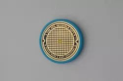 99% Invisible City Challenge Coin Wall Mount