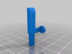 Airsoft Luger P08 magazine follower