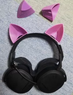 Arctis 7 Headset Cat Ears