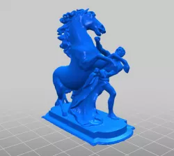 Baroque horse statue (Belvedere, Vienna)