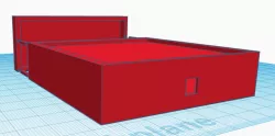 Basic Figure Stand w/ LED Strip Spacing