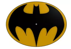 Batman returns inspired chest emblem