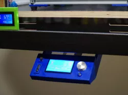 Bracket for Mounting AM8 LCD under cabinet