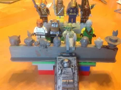 Brick Figure Heads - Star Wars, Skylands, etc