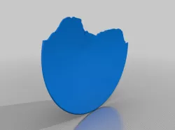 Broken Captain America Shield