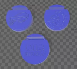 Buffalo Fan Card Stands