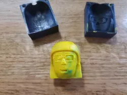 Cartoon Head Mold- GoPirate Thor
