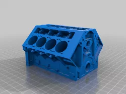 chevrolet v8 engine block