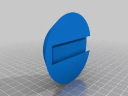 Cleated Wall Mount for Xiaomi Aqara Button