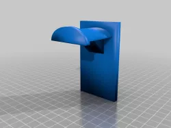 Command Strip Headphone Stand