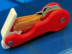 Compact Key Holder with swivel lock