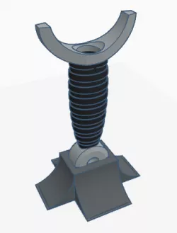 Dagger candle holder