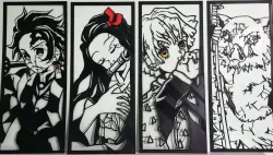 Demon Slayer - Kimetsu no yaiba 2D Wall art Set