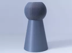 Designer Vase, designed in blender