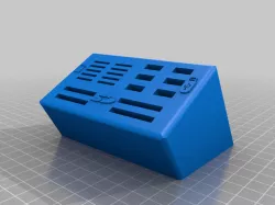Desk Friendly SD, MicroSD and Thumb Drive Storage