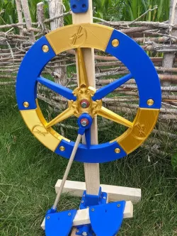 DIY Spinning Wheel (Irish Tension) Easy Build