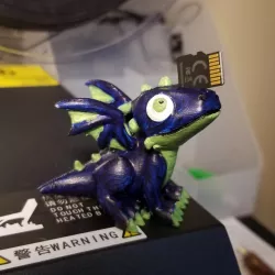 Dragon MicroSD Holder
