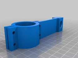 Ender 6 filament guide for spool holder clamp thing.