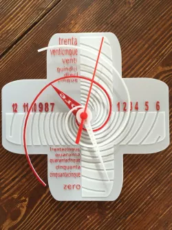Fibonacci wall clock