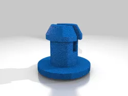 floppy disk CASE hinge pin/fastener