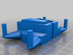 Fold up computer stand