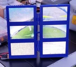 FPV Drone Race 6 Screen Enclosure