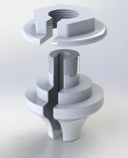 Hanging Pendant Lamp Drop Ceiling Coupler
