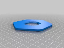 Hex coaster