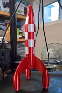 IDEX Tintin Rocket / Fusée - Easy Print
