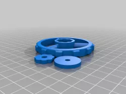 Improved CTC A10S Amazing & Stupidly Overcomplicated Bed Leveling Knob Assembly