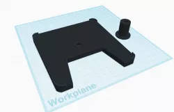 LG Ergo Stand Support for 20mm Hole