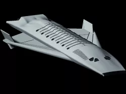 Life Foundation space shuttle scaled one in five hundred