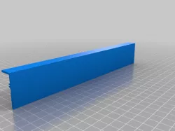 low profile DRO scale assembly