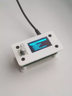 Mini Raspberry Pi Zero Server with Stats Display and Rotory Encoder