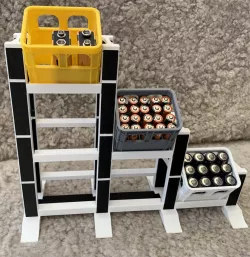 Modular Battery Crate Rack