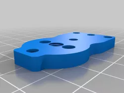 MonoPrice Delta Pro V2 Slice engineering mosquito mount using m3 nuts